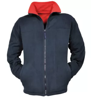 Veste parka 3 en 1 bleu marine polaire amovible-12XL