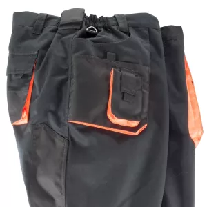 Pantalon de travail noir multipoche -5XL