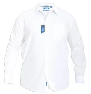Chemise blanche manche longue de 3XL à 10XL