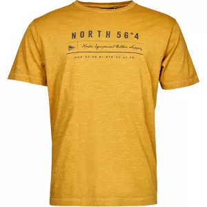 T-shirt manche courte ocre de 3XL à 8XL