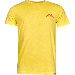 T-shirt Aloha Jaune clair Ride the Sunset 