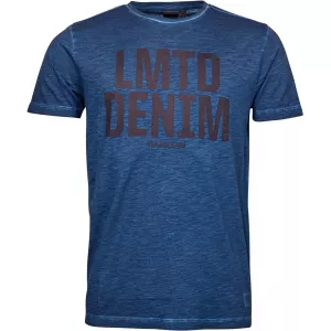T-shirt Replika bleu marine motif LMTD DENIM