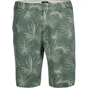 Bermuda chino fleuri vert tendance estivale