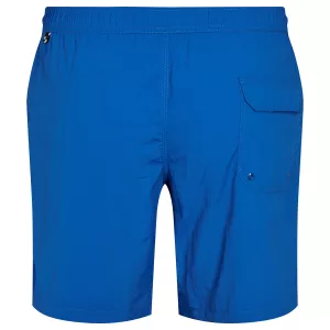 Short de bain bleu cobalt séchage rapide-4XL