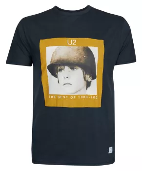 T-shirt U2 The Best of 80-90 noir Replika jeans