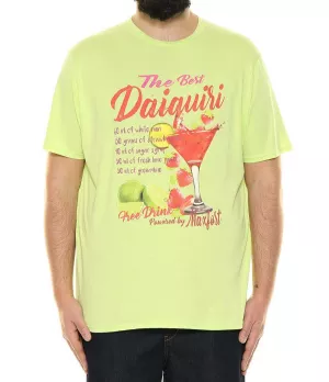 T-shirt imprimé cocktail Maxfort vert vif