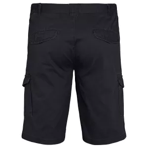 Short cargo stretch bleu marine avec poches-4XL