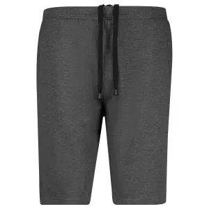 Short jogging Mélange de gris foncé confort-5XL