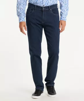 PIONEER THOMAS jean bleu foncé délavé  taille konvex-34K