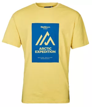 T-shirt Arctic Expedition Moutarde North