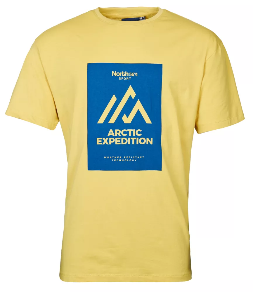 T-shirt Arctic Expedition Moutarde North-3XL