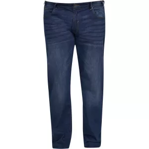 Jean coupe droite Mick North bleu délavé