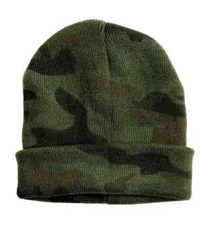 Bonnet camouflage camouflage taille unique tricoté hiver