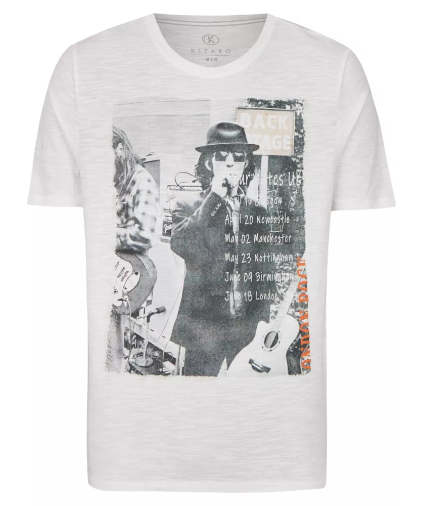 T-shirt manche courte Gris nuageux 3XL à 6XL-3XL