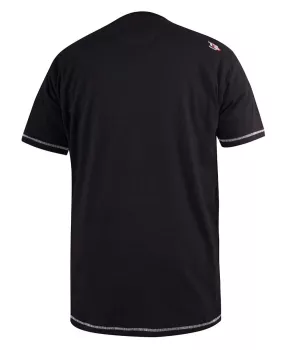 T-shirt D555 NYC noir imprimé urbain-4XL