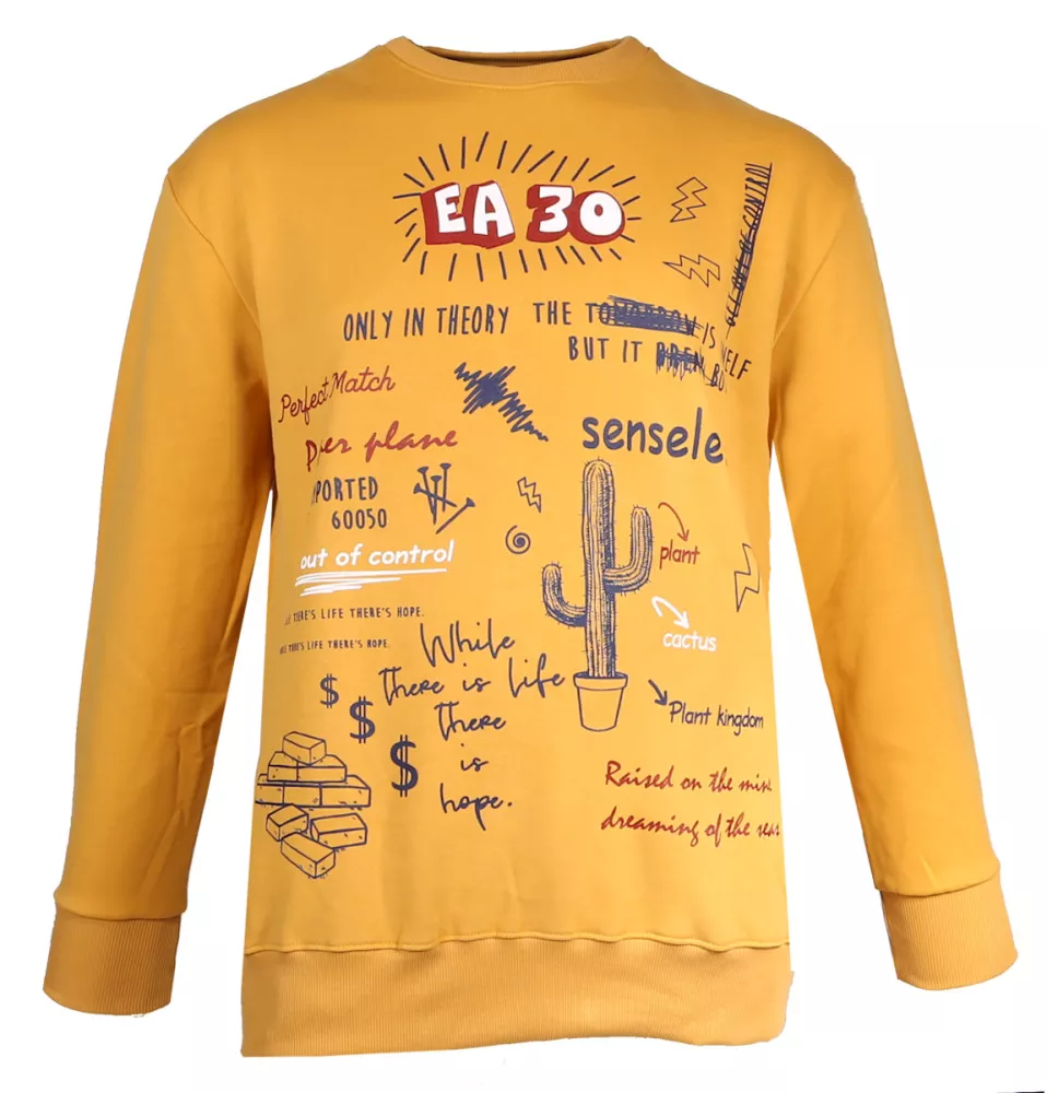 Sweat Maxfort motif EA30 ocre-6XL