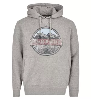 Sweat à capuche Mélange de gris clair Mountain Patrol