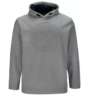 Sweat à capuche Mélange de gris clair Harbor Marine
