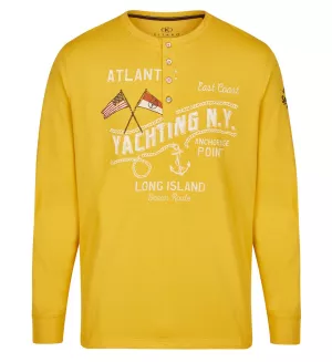 T-shirt marin Yachting NY Mangue manches longues