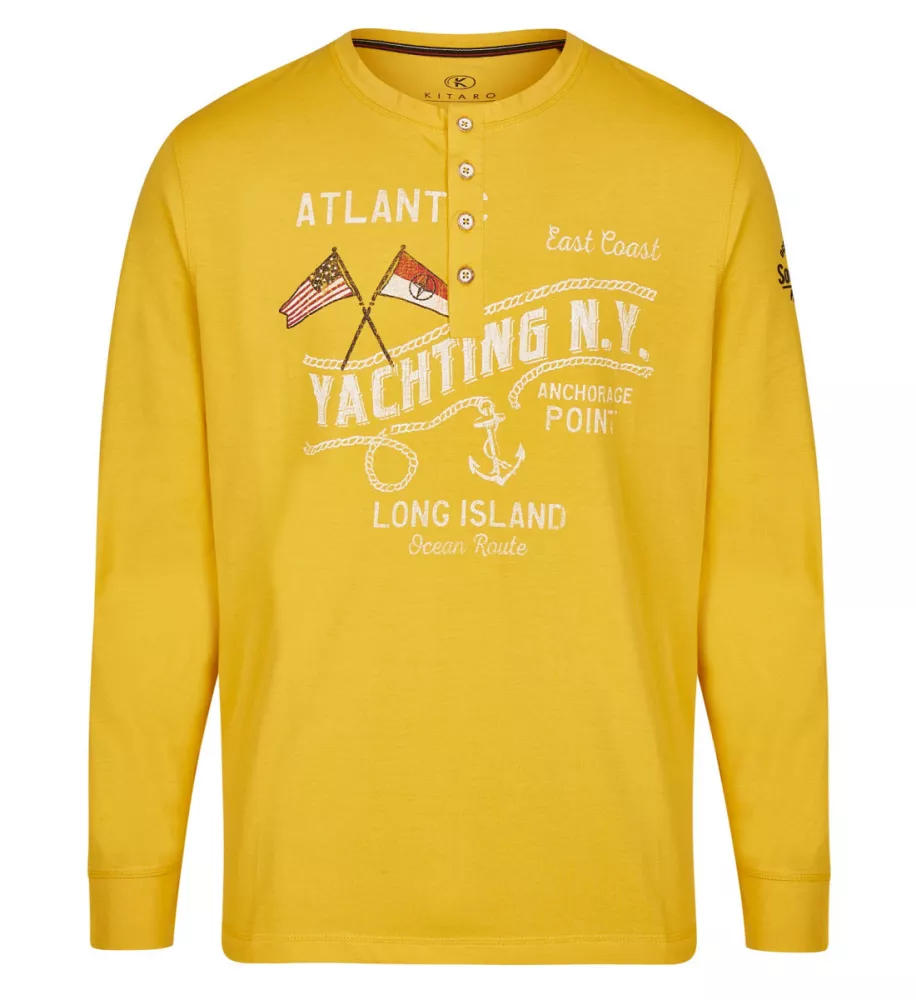 T-shirt marin Yachting NY Mangue manches longues-5XL