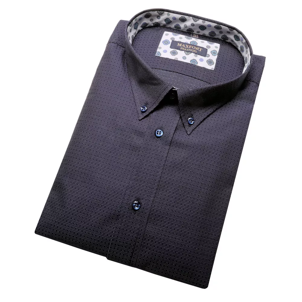 Chemise PRESTIGIO bleu Foncé élégante et sobre -5XL