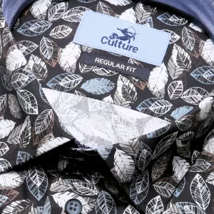 Chemise gris anthracite manche longue de 3XL à 6XL-6XL