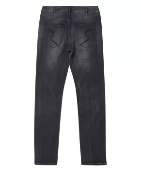 Jean coupe Ringo noir délavé tendance-P56