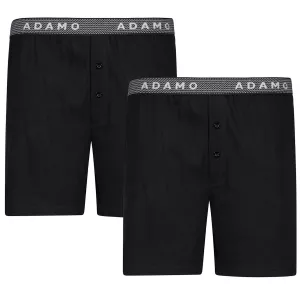 Pack de 2 boxers flottants de qualité noir grande taille 8 (2XL)  au 20 (8XL)