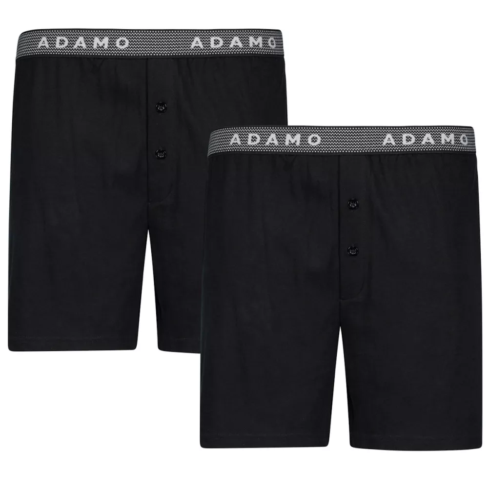 Pack de 2 Boxers flottant noir Adamo-T12