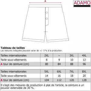 Pack de 2 Boxers flottant noir Adamo-T18