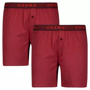 Pack de 2 boxers flottants de qualité bordeaux grande taille 8 (2XL) au 20 (8XL