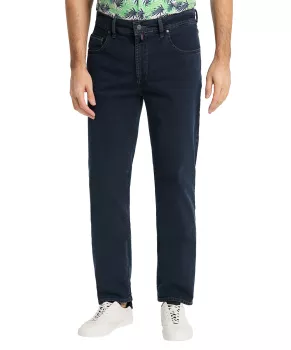 PIONEER PETER jeans TAILLE HAUTE stretch bleu foncé délavé de 55 à 85-71