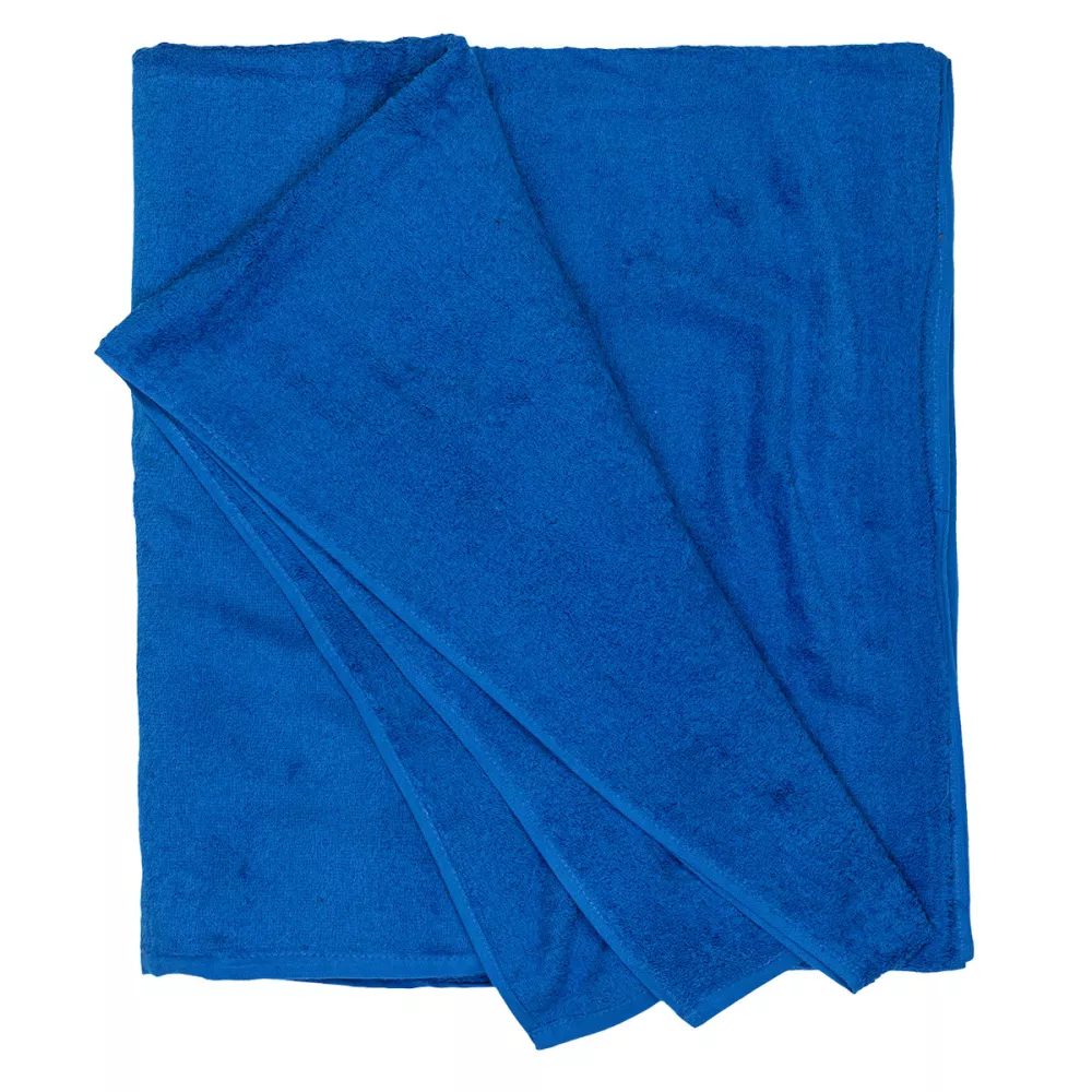 Serviette essuie de bain XXL bleu royal 100 x 220 cm--