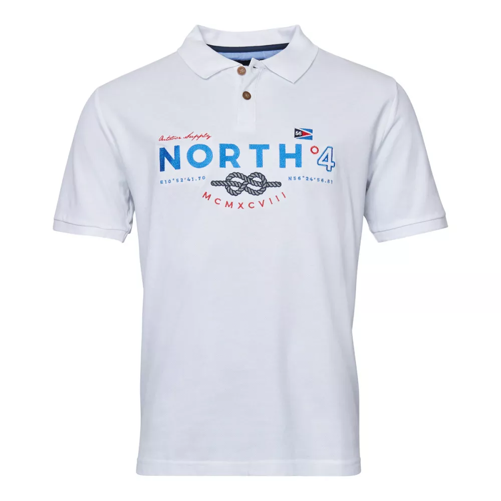 North 56.4 Polo Nautique blanc 3XL-3XL