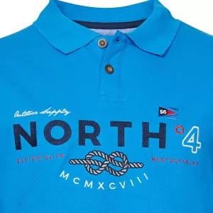 North 56.4 Polo Nautique bleu clair 3XL-3XL