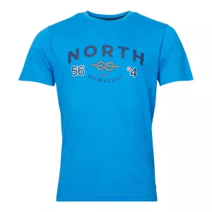 North 56.4 T-shirt manche courte bleu clair 5XL