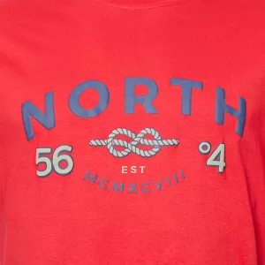 North 56.4 T-shirt manche courte rouge 5XL-5XL