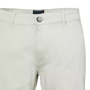 Bermuda stretch chino Beige clair grande taille-P54