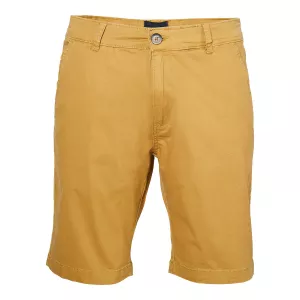 Bermuda stretch chino ocre grande taille