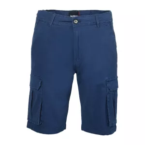 Bermuda stretch cargo bleu marine grande taille 36US - 54US-P50
