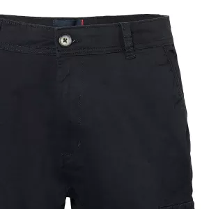 Bermuda stretch cargo noir grande taille 36US - 54US-P36