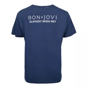 T-shirt Rock Bon Jovi - K7 bleu marine 3XL à 7XL-3XL