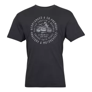 T-shirt noir de 5XL à 6XL-5XL