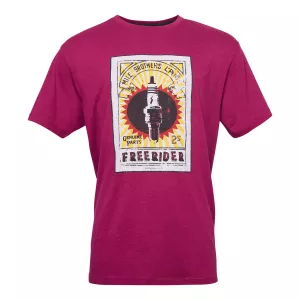 T-shirt Carmin de 3XL à 10XL - Free Rider