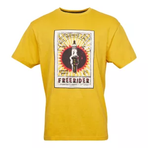 T-shirt Replika Free Rider Jaune
