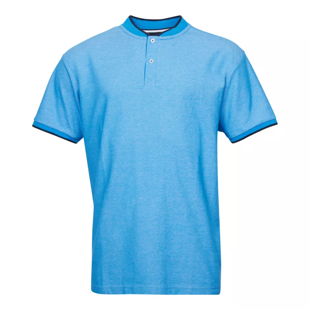 North 56.4 Polo Col mao Bleu Ciel  4XL et 6XL-4XL