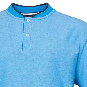 North 56.4 Polo Col mao Bleu Ciel  4XL et 6XL-4XL