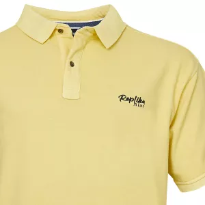 Polo manche courte Jaune clair 3XL à 10XL-3XL