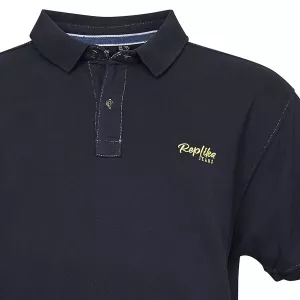 Polo manche courte noir 3XL à 10XL-5XL