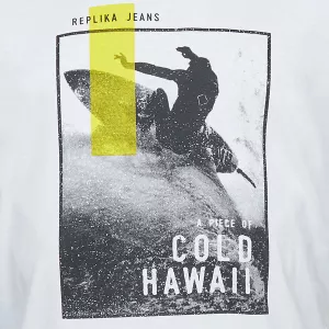 T-shirt manche courte blanc de 3XL à 8XL-3XL